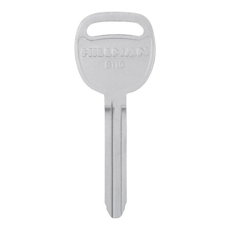 Hillman HILLMAN Traditional Key Automotive Key Blank B-110 Double For GM, PK10 86694